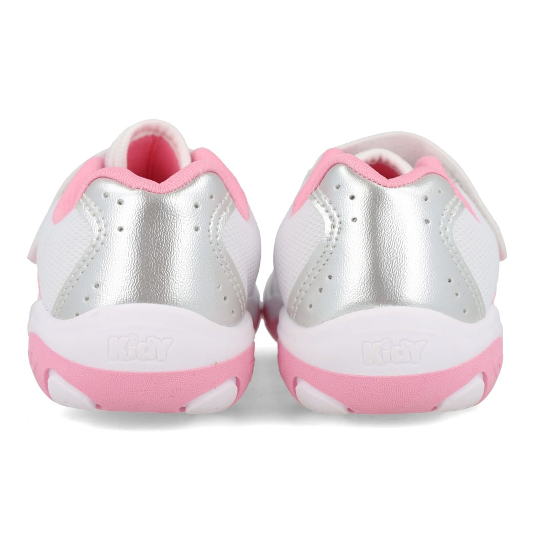 Kidy Tenis 007-1824-0756 Prata-Rosa Sint_8__